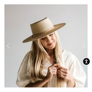 Gigi Pip Pork Pie Straw Hat